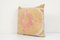 Oversize Handmade Faded Yellow Suzani Cushion Cover 3