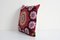 Vintage Ethnic Decorative Square Red Suzani Cushion Cover 3