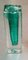 Jarrón y candelero en verde esmeralda y vidrio transparente, años 70. Juego de 2, Imagen 3