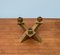 Mid-Century Brutalist Wooden Candleholder 11