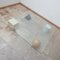 Mid-Century Italian Marble and Glass Coffee Table by Massimo and Lella Vignelli 3