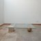 Mid-Century Italian Marble and Glass Coffee Table by Massimo and Lella Vignelli 1