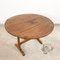Antique French Vigneron Wine Table in Elm Wood, Image 2