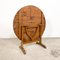 Antique French Vigneron Wine Table in Elm Wood, Image 7