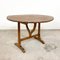 Antique French Vigneron Wine Table in Elm Wood, Image 11