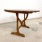 Antique French Vigneron Wine Table in Elm Wood, Image 5