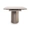 No. 1224 Anthracite Metal and Stone Extendable Table from Draenert 11