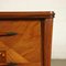 Mahogany Veneer & Brass Chest of Drawers, 1950s, Image 7