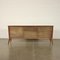 Mahogany Veneer & Brass Chest of Drawers, 1950s 15