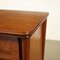 Mahogany Veneer & Brass Chest of Drawers, 1950s 8