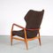 High Back Lounge Chair by Aksel Bender Madsen for Bovenkamp, ​​Netherlands, 1950s 4