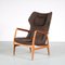 High Back Lounge Chair by Aksel Bender Madsen for Bovenkamp, ​​Netherlands, 1950s, Image 1