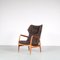High Back Lounge Chair by Aksel Bender Madsen for Bovenkamp, ​​Netherlands, 1950s 12