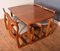Teak Portwood Extending Dining Table & 4 Chairs, 1960s 3
