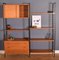 Teak Ladderax Shelving Wall System from Staples, 1960s 3