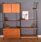 Teak Ladderax Shelving Wall System from Staples, 1960s 6