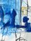 Alberi blu, pittura astratta, 2021, Immagine 4