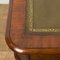 Victorian Leather Topped Library Table 8