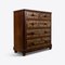 Victorian Mahogany Chest with Sign Writing 3