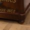 Victorian Mahogany Chest with Sign Writing 4