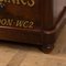 Victorian Mahogany Chest with Sign Writing, Image 4