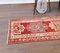 Vintage Turkish Hand-Knotted Wool Oushak Runner 5
