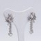 Vintage 18k White Gold Earrings with Diamonds 2