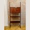 Librería independiente de palisandro con dos estantes ajustables y armario de dos puertas, años 60, Imagen 11