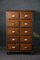 French Wooden Drawer Cabinet with Shell Handles 1