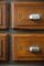 French Wooden Drawer Cabinet with Shell Handles, Image 4