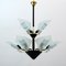 Modern Italian Murano Glass Chandelier in the Shape of Sails, 1989, Image 1