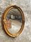 Antique Oval Gold Mirror, France, 1900s 1