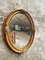 Specchio ovale antico dorato, Francia, inizio XX secolo, Immagine 4