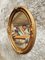 Specchio ovale antico dorato, Francia, inizio XX secolo, Immagine 10