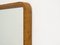 Vintage Maple Burl Rectangular Mirror 4