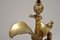 Large Vintage Gilt Metal Flagon Lamp 7