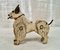 Early Antique Folk Art Wooden Jointed Dog, Image 1