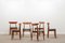 Dining Chairs by Henning Kjaernulf for Bruno Hansen, 1955, Set of 6 3