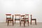 Dining Chairs by Henning Kjaernulf for Bruno Hansen, 1955, Set of 6, Image 3