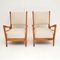 Vintage Italian Armchairs, 1950s, Set of 2 3