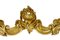 Vergoldete Konsole im Louis Philippe-Stil mit Marmorplatte 4