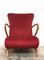 Italian Lounge Chair Attributed to Paolo Buffa, 1950s, Image 2