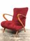 Italian Lounge Chair Attributed to Paolo Buffa, 1950s 1