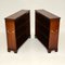 Antique Military Campaign Style Bookcases, Set of 2 7