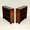 Antique Military Campaign Style Bookcases, Set of 2, Image 8