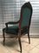 Antique Baroque Style Throne Armchair, Image 14