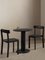 Galta Table in Black Oak with Central Leg from Kann Design, Image 2