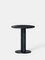 Table Galta en Chêne Noir avec Pied Central de Kann Design 1