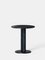 Tavolo Galta in quercia nera con gamba centrale di Kann Design, Immagine 1