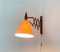 Mid-Century Danish Teak Scissor Wall Lamp from Le Klint 40